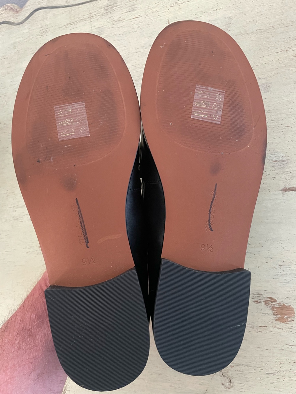 Madewell The Grayson Penny Loafer in True Black Size 9 1/2 M NWOB $178 NX647 - Picture 11 of 11